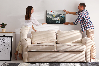 Quadro em cortiça Paisagem florestal