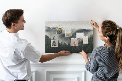 Quadro em cortiça Paisagem florestal