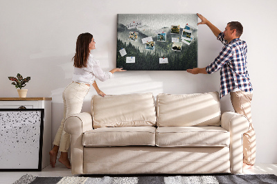 Quadro em cortiça Paisagem florestal