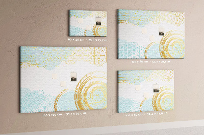 Painel em cortiça Padrão decorativo