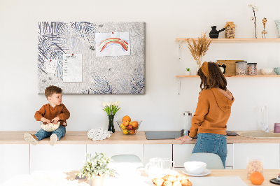 Quadro em cortiça Folha de palmeira