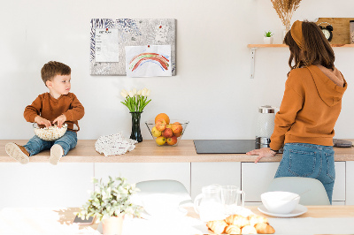 Quadro em cortiça Folha de palmeira