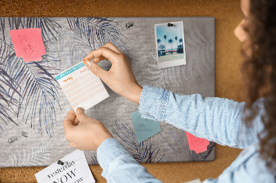 Quadro em cortiça Folha de palmeira