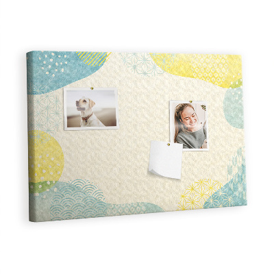 Quadro de aviso de cortiça Moldura padrão