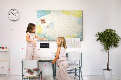 Quadro de aviso de cortiça Moldura padrão