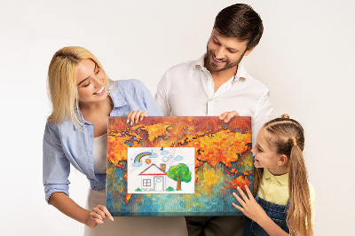 Quadro em cortiça Mapa-múndi decorativo