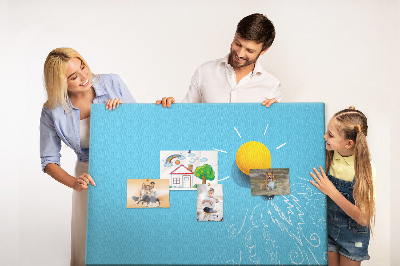 Painel em cortiça Desenho de lâmpada