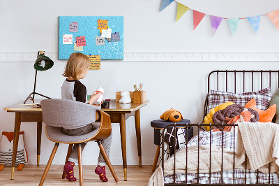 Painel em cortiça Desenho de lâmpada