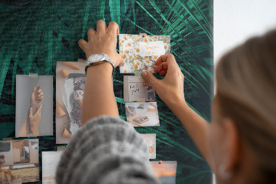 Quadro em cortiça Folhas tropicais