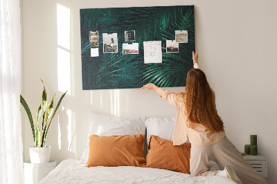 Quadro em cortiça Folhas tropicais