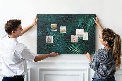 Quadro em cortiça Folhas tropicais