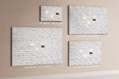 Quadro em cortiça Parede de tijolos
