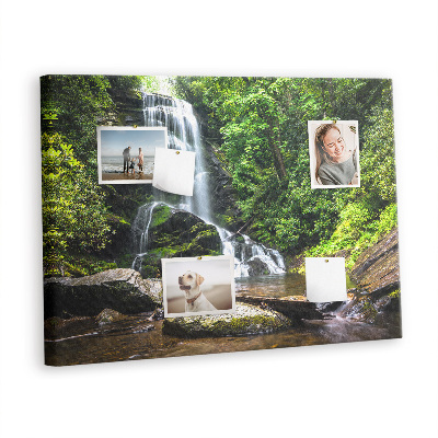 Painel em cortiça Cachoeira da floresta