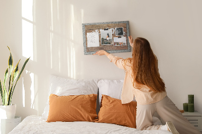 Quadro de aviso de cortiça Quadro de boas-vindas