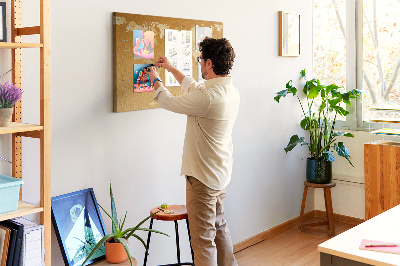 Painel em cortiça Mapa mundial