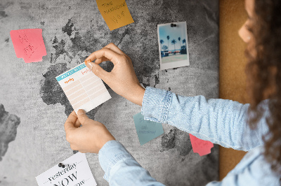 Quadro em cortiça Mapa mundial