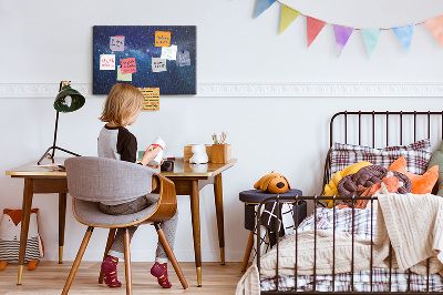 Painel em cortiça Estrelas do céu escuro