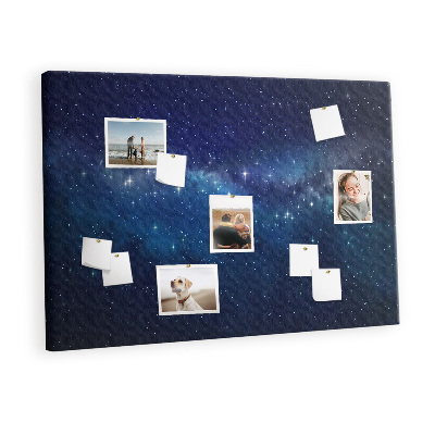 Painel em cortiça Estrelas do céu escuro