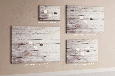 Painel em cortiça Padrão de prancha de madeira