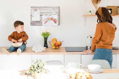 Painel em cortiça Padrão de prancha de madeira