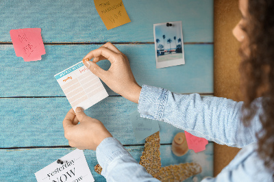 Quadro em cortiça Conchas em madeira