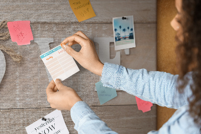 Painel em cortiça A inscrição amor