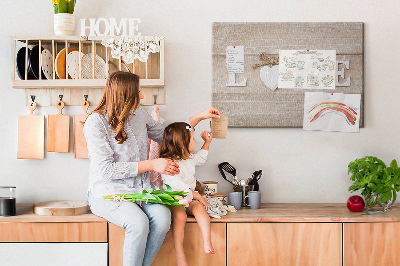 Painel em cortiça A inscrição amor