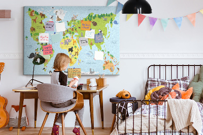 Painel em cortiça Animais tradicionais