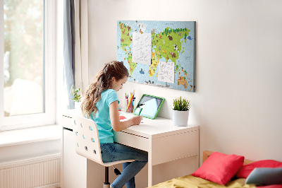 Painel em cortiça Animais tradicionais