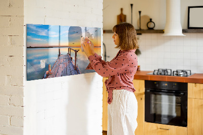 Painel magnético Cais do lago