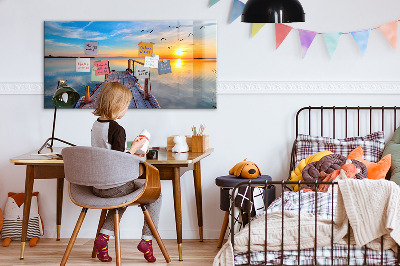 Painel magnético Cais do lago