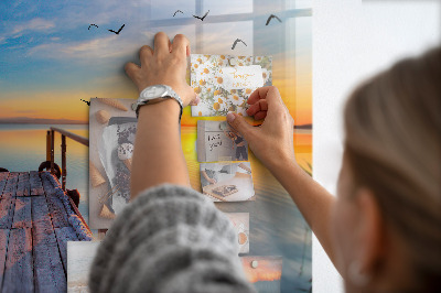 Painel magnético Cais do lago