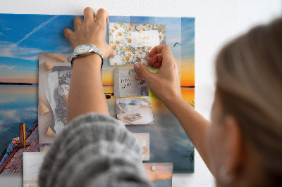 Painel magnético Cais do lago