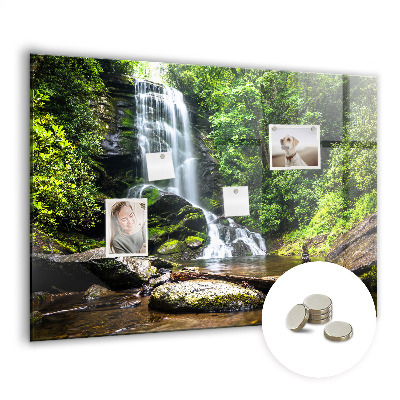 Quadro magnético decorativo Cachoeira da floresta