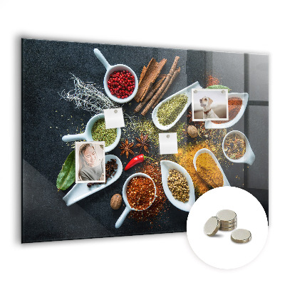 Painel magnético Especiarias