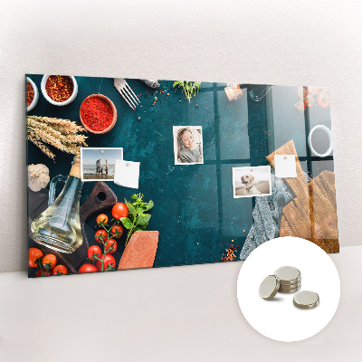 Quadro magnético decorativo Utensílios de cozinha