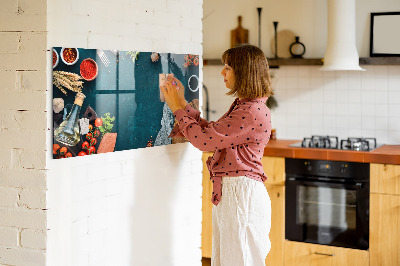 Quadro magnético decorativo Utensílios de cozinha