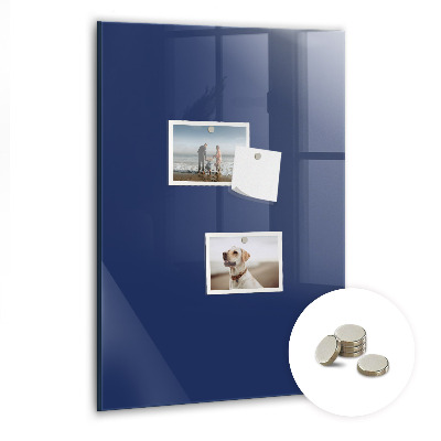 Quadro magnético decorativo Cor azul marinho