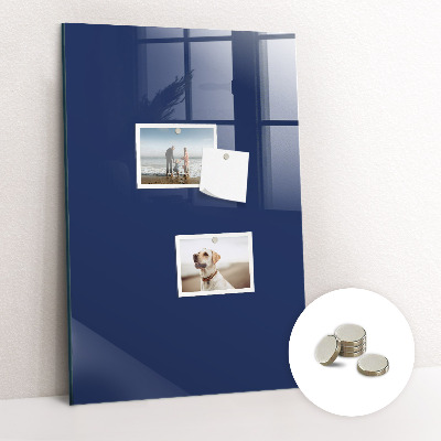 Quadro magnético decorativo Cor azul marinho