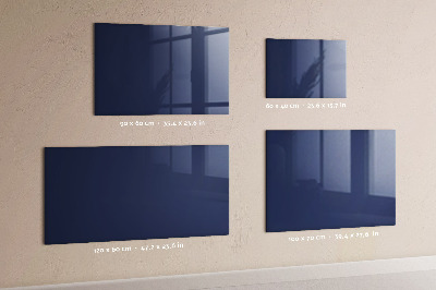 Quadro magnético decorativo Cor azul marinho