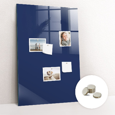 Quadro magnético decorativo Cor azul marinho