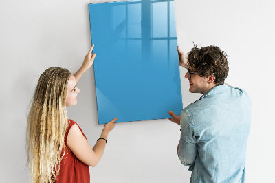Quadro magnético Cor azul