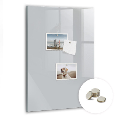 Quadro magnético Cor cinza claro