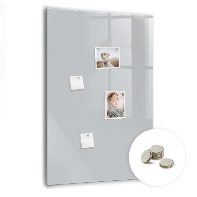 Quadro magnético Cor cinza claro