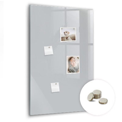 Quadro magnético Cor cinza claro