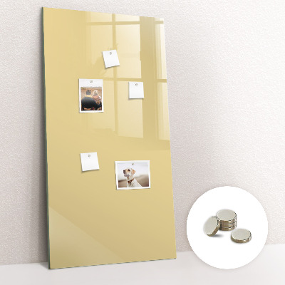Quadro magnético Cor creme