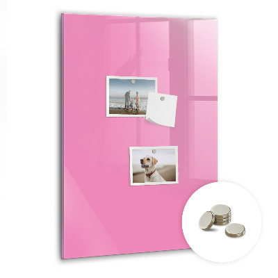 Quadro magnético Cor rosa