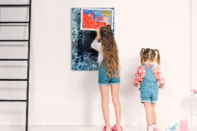 Quadro magnético Uma camada de gelo