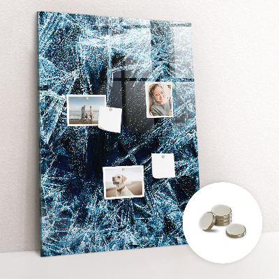 Quadro magnético Uma camada de gelo