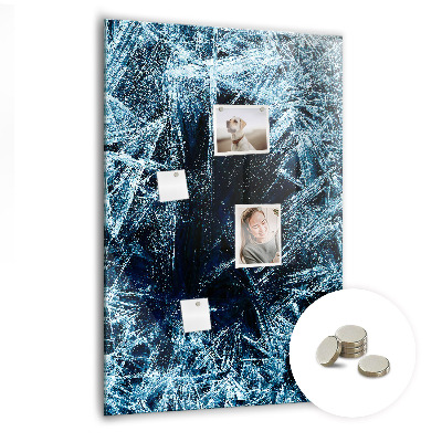 Quadro magnético Uma camada de gelo